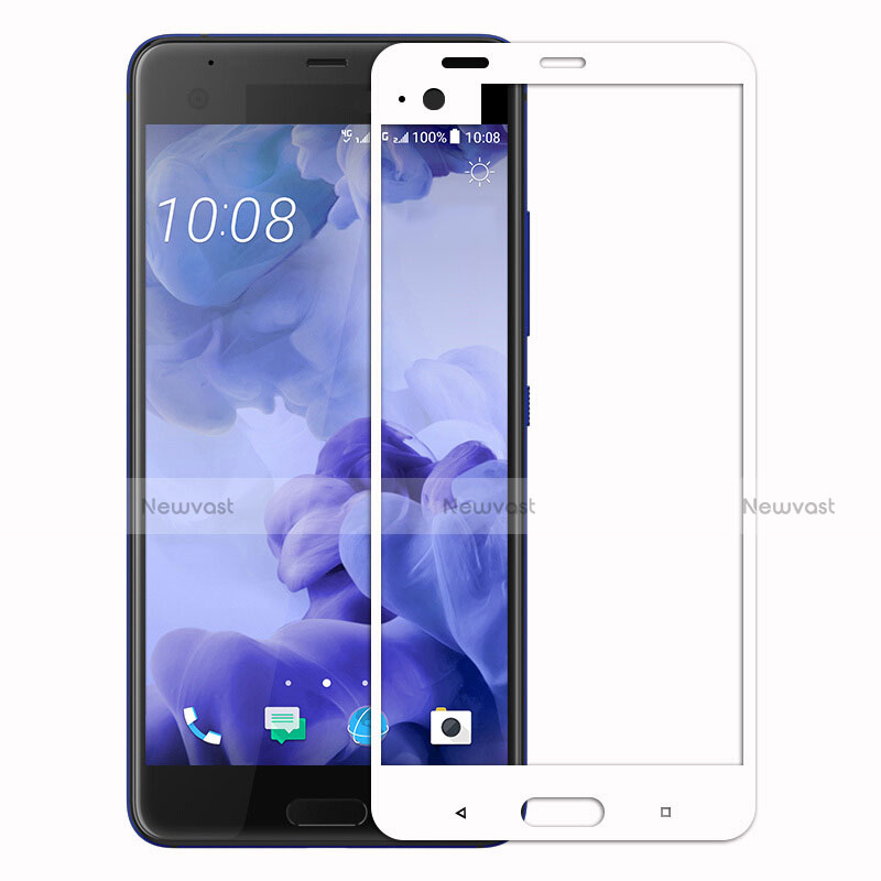 Ultra Clear Full Screen Protector Tempered Glass F02 for HTC U Ultra White