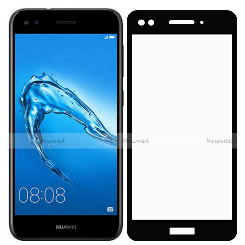 Ultra Clear Full Screen Protector Tempered Glass F02 for Huawei Enjoy 7 Black