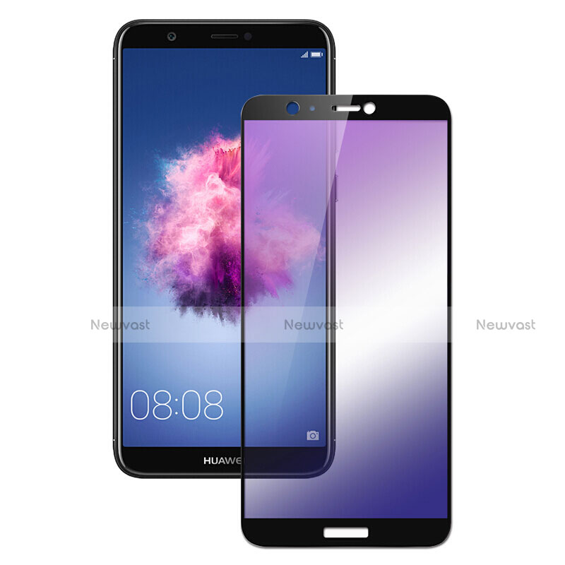 Ultra Clear Full Screen Protector Tempered Glass F02 for Huawei Enjoy 7S Black