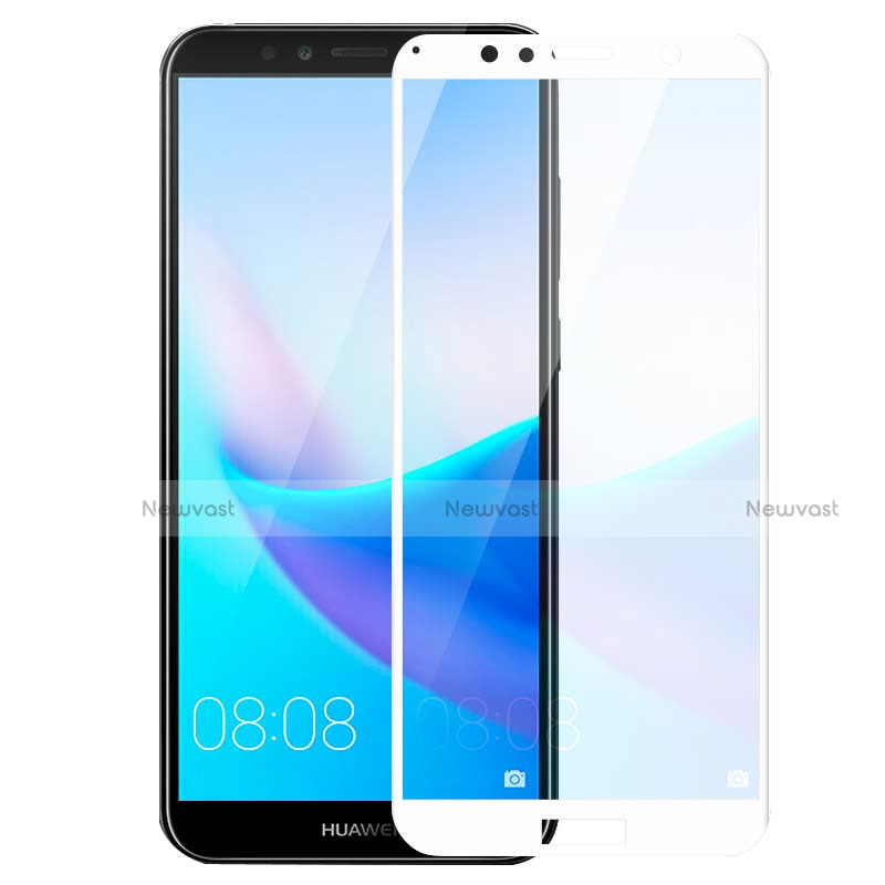 Ultra Clear Full Screen Protector Tempered Glass F02 for Huawei Enjoy 8e White