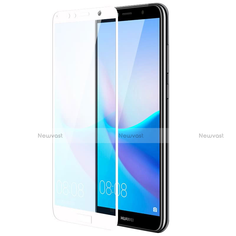 Ultra Clear Full Screen Protector Tempered Glass F02 for Huawei Enjoy 8e White