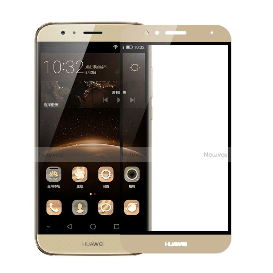 Ultra Clear Full Screen Protector Tempered Glass F02 for Huawei G7 Plus Gold