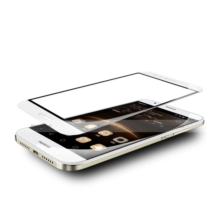 Ultra Clear Full Screen Protector Tempered Glass F02 for Huawei GX8 White