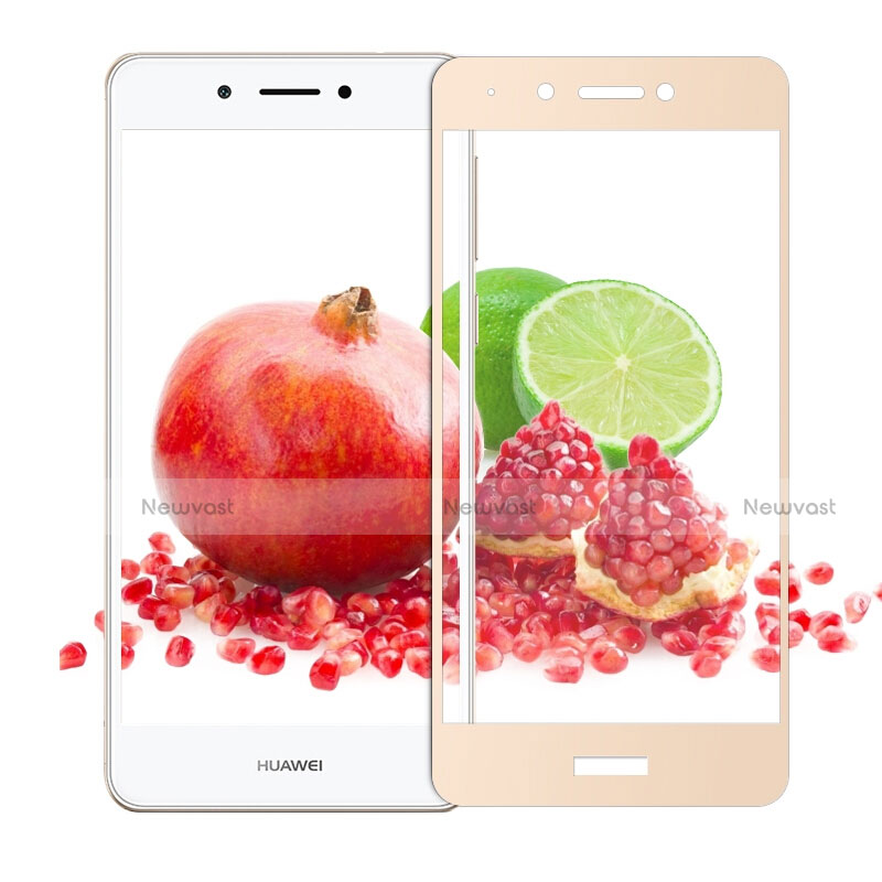 Ultra Clear Full Screen Protector Tempered Glass F02 for Huawei Honor 6C Gold