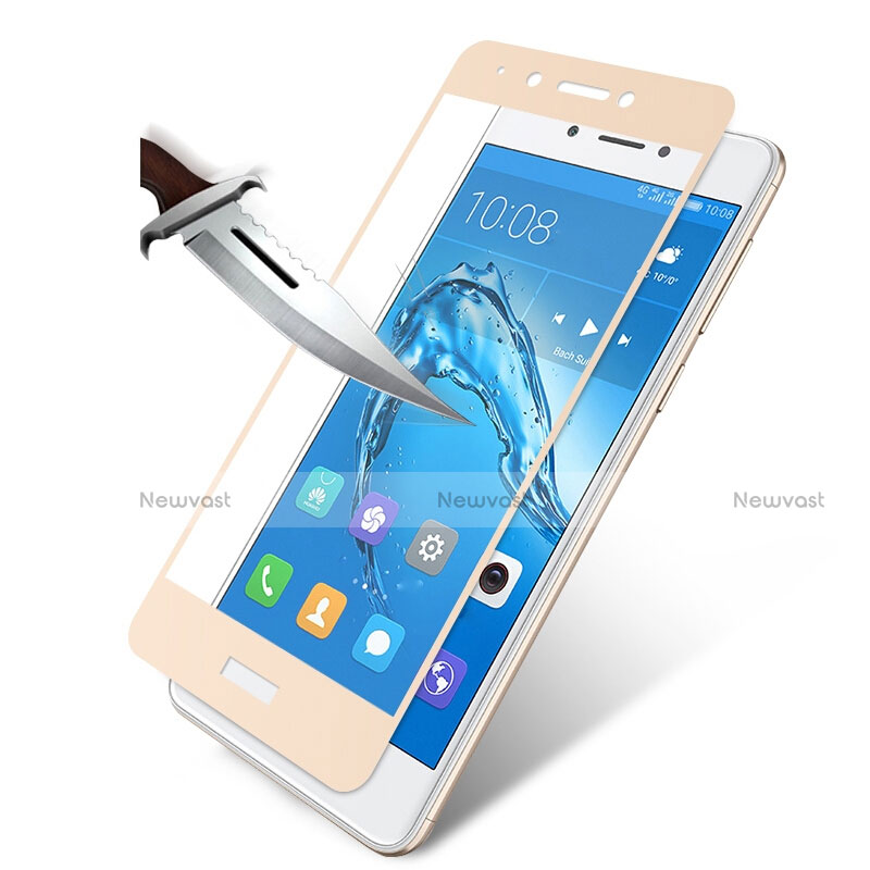 Ultra Clear Full Screen Protector Tempered Glass F02 for Huawei Honor 6C Gold