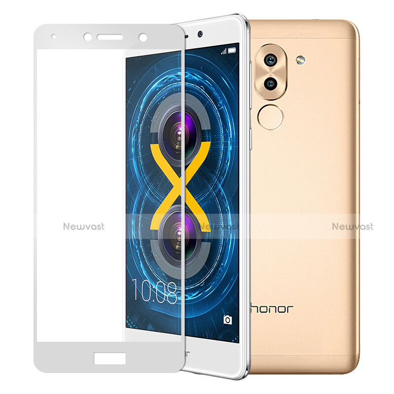 Ultra Clear Full Screen Protector Tempered Glass F02 for Huawei Honor 6X White