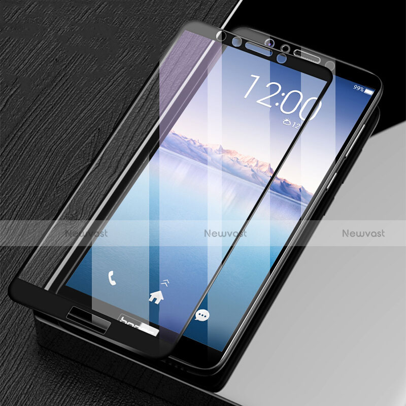 Ultra Clear Full Screen Protector Tempered Glass F02 for Huawei Honor 7C Black