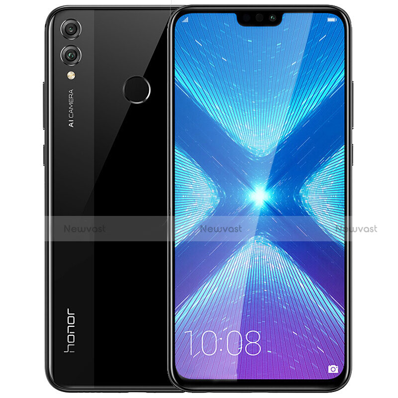 Ultra Clear Full Screen Protector Tempered Glass F02 for Huawei Honor 8X Black