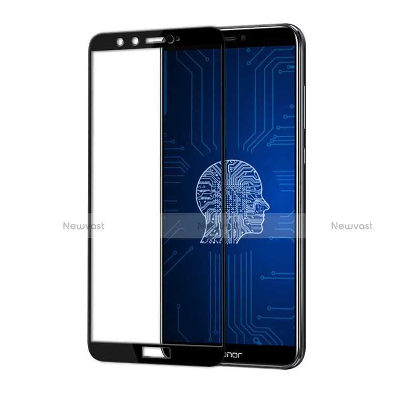 Ultra Clear Full Screen Protector Tempered Glass F02 for Huawei Honor 9 Lite Black