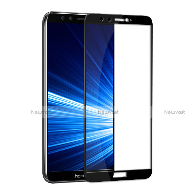 Ultra Clear Full Screen Protector Tempered Glass F02 for Huawei Honor 9 Lite Black