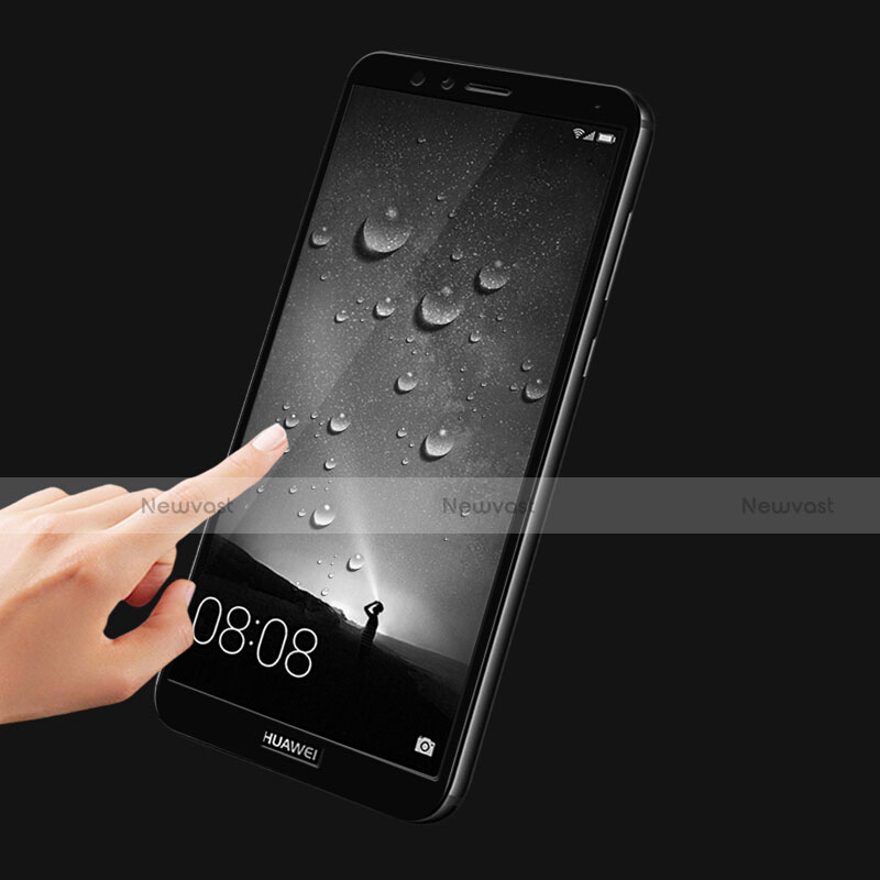 Ultra Clear Full Screen Protector Tempered Glass F02 for Huawei Honor Play 7X Black