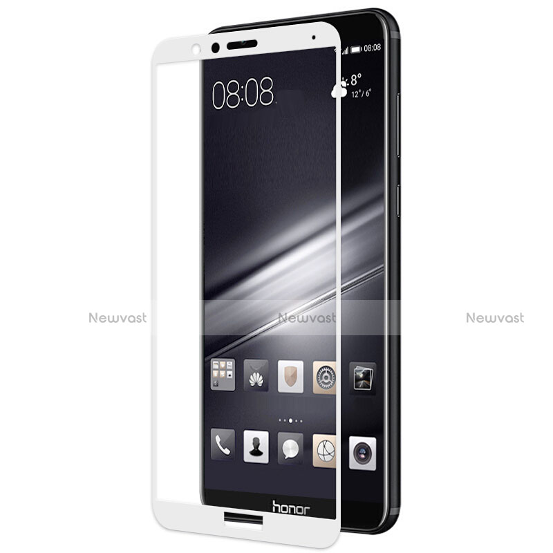 Ultra Clear Full Screen Protector Tempered Glass F02 for Huawei Honor Play 7X White