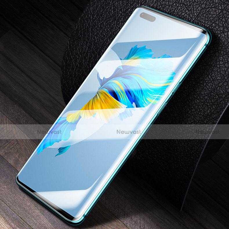 Ultra Clear Full Screen Protector Tempered Glass F02 for Huawei Mate 40 Pro Black