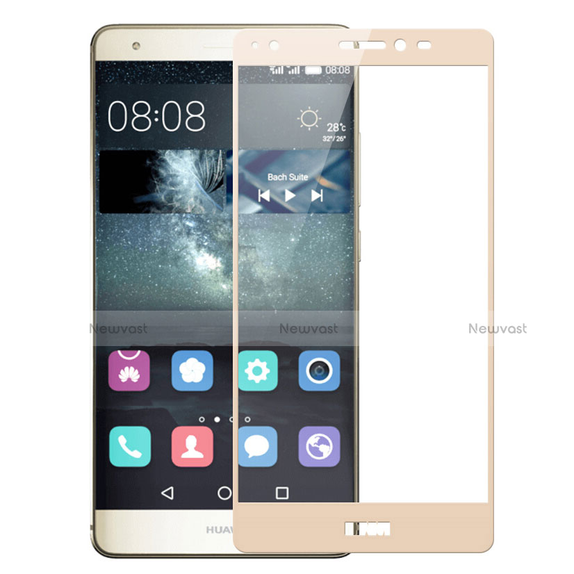 Ultra Clear Full Screen Protector Tempered Glass F02 for Huawei Mate S Gold