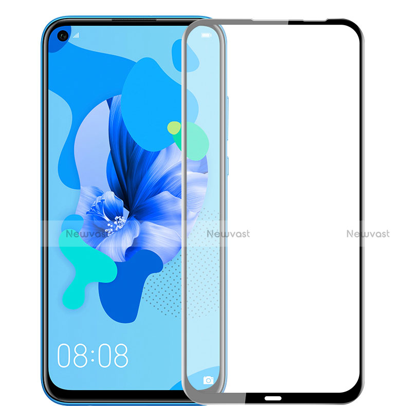 Ultra Clear Full Screen Protector Tempered Glass F02 for Huawei Nova 5i Black