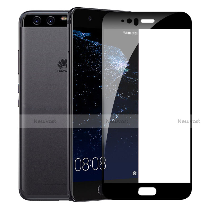Ultra Clear Full Screen Protector Tempered Glass F02 for Huawei P10 Plus Black