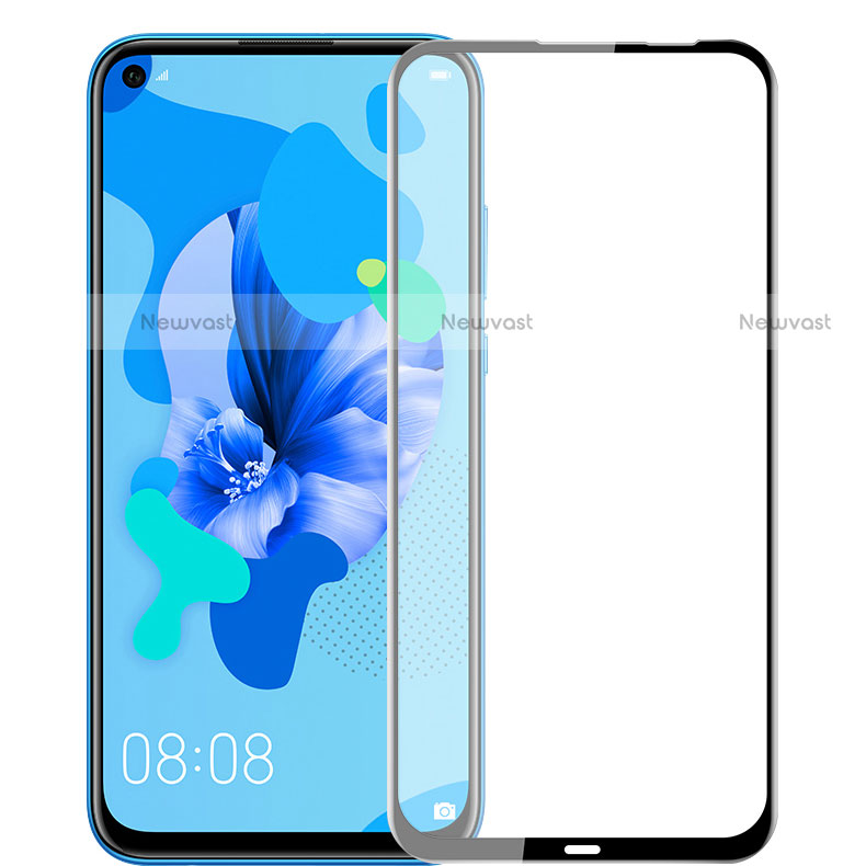 Ultra Clear Full Screen Protector Tempered Glass F02 for Huawei P20 Lite (2019) Black