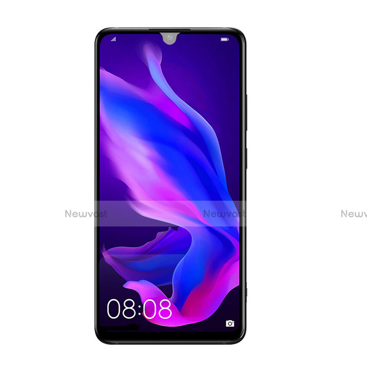 Ultra Clear Full Screen Protector Tempered Glass F02 for Huawei P30 Lite XL Black