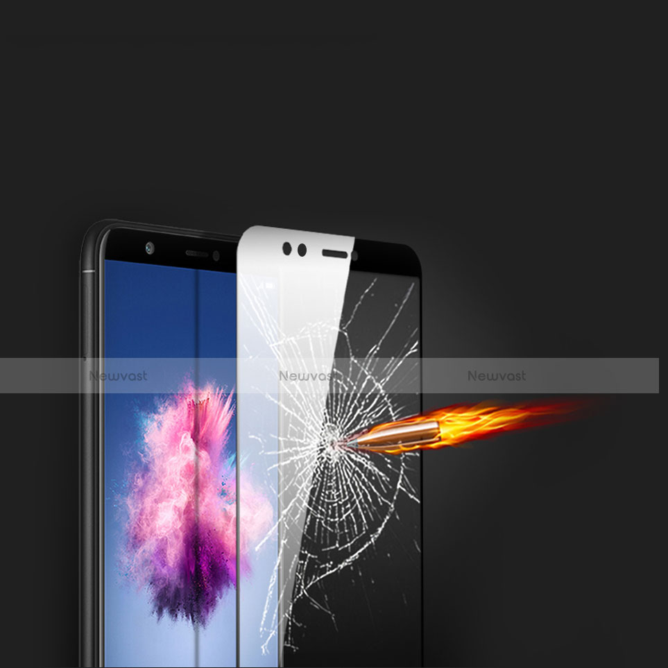 Ultra Clear Full Screen Protector Tempered Glass F02 for Huawei Y7 (2018) Black