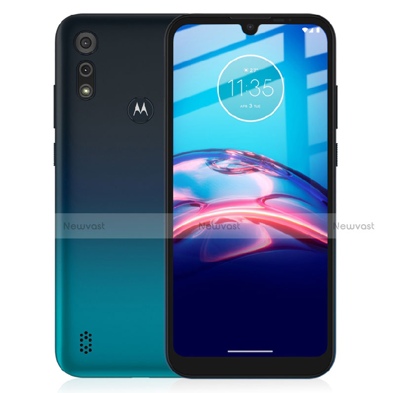 Ultra Clear Full Screen Protector Tempered Glass F02 for Motorola Moto E6s (2020) Black
