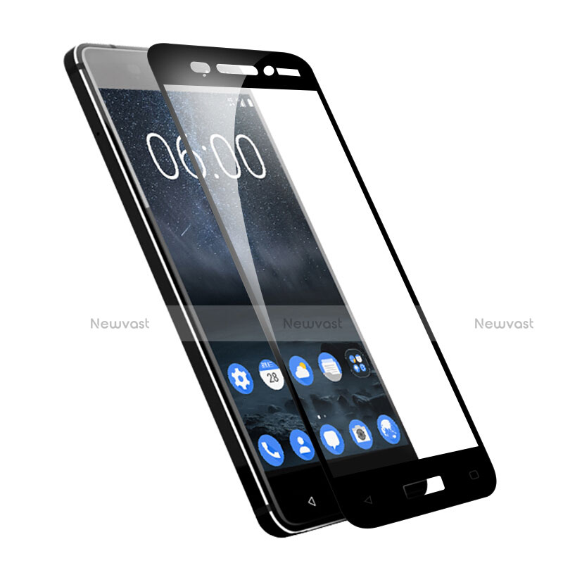 Ultra Clear Full Screen Protector Tempered Glass F02 for Nokia 6 Black