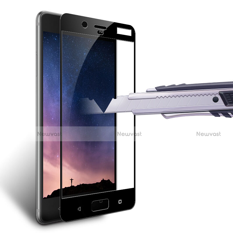 Ultra Clear Full Screen Protector Tempered Glass F02 for Nokia 8 Black