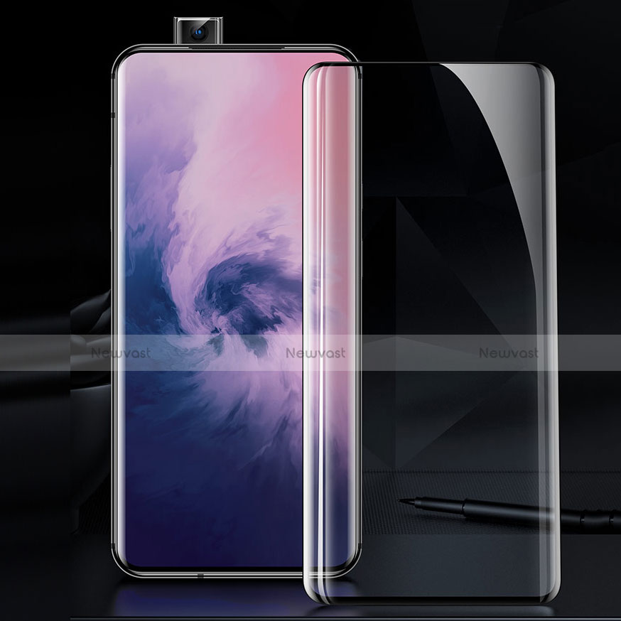 Ultra Clear Full Screen Protector Tempered Glass F02 for OnePlus 7 Pro Black
