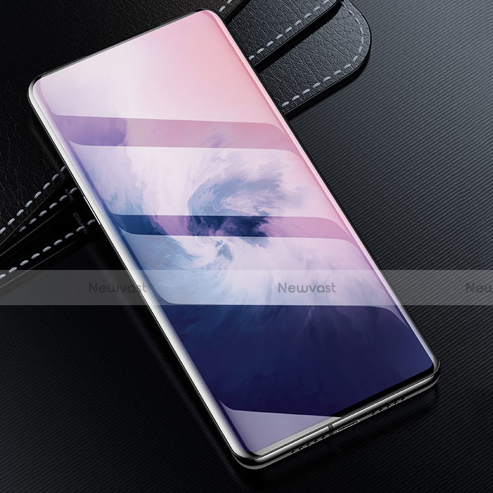 Ultra Clear Full Screen Protector Tempered Glass F02 for OnePlus 7T Pro Black