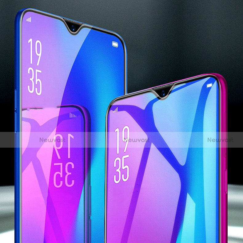 Ultra Clear Full Screen Protector Tempered Glass F02 for Oppo A9 Black