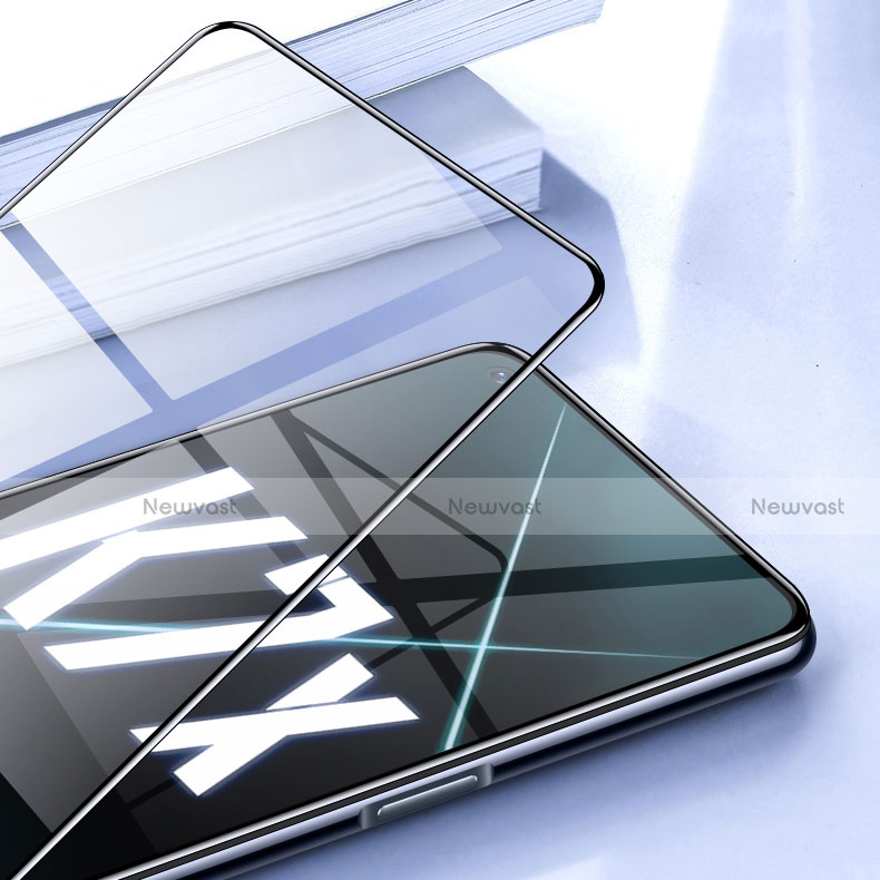 Ultra Clear Full Screen Protector Tempered Glass F02 for Oppo K7x 5G Black