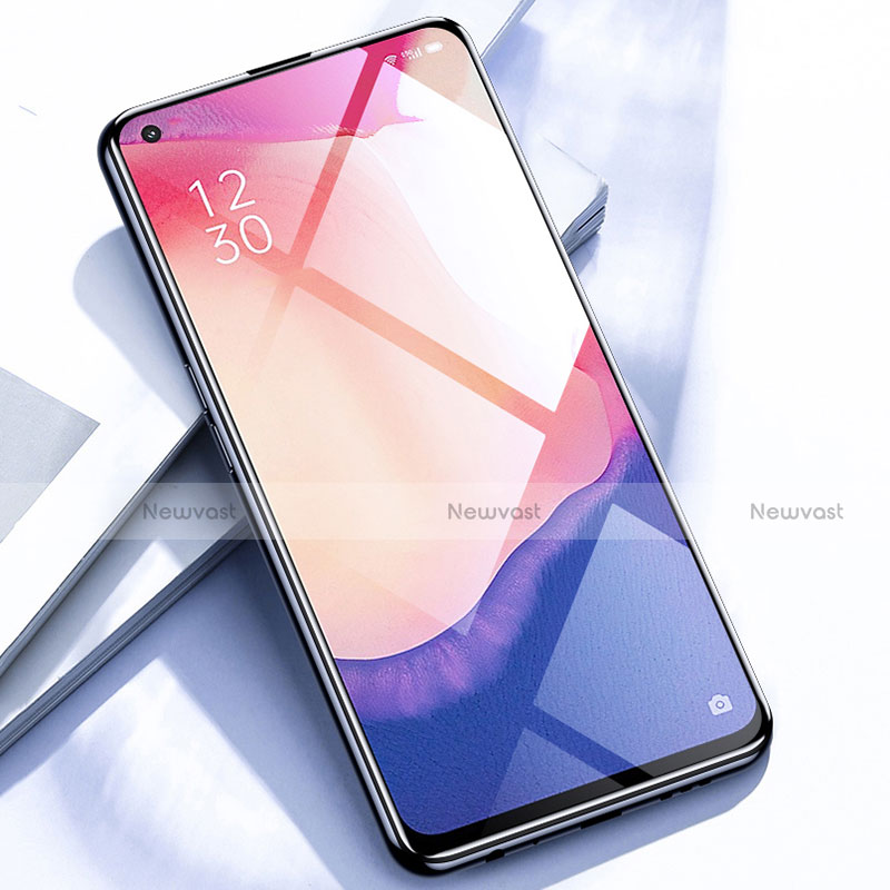 Ultra Clear Full Screen Protector Tempered Glass F02 for Oppo Reno4 SE 5G Black