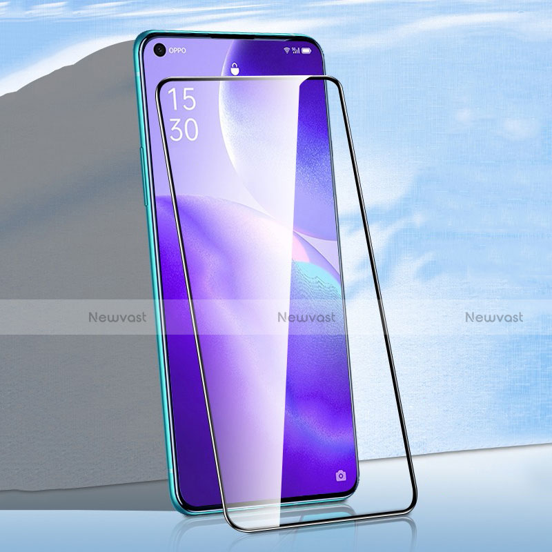 Ultra Clear Full Screen Protector Tempered Glass F02 for Oppo Reno5 5G Black