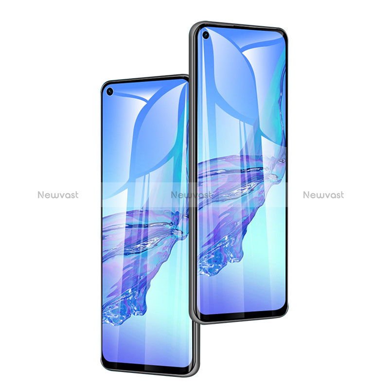 Ultra Clear Full Screen Protector Tempered Glass F02 for Oppo Reno6 5G Black