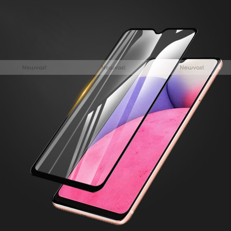 Ultra Clear Full Screen Protector Tempered Glass F02 for Samsung Galaxy M32 5G Black