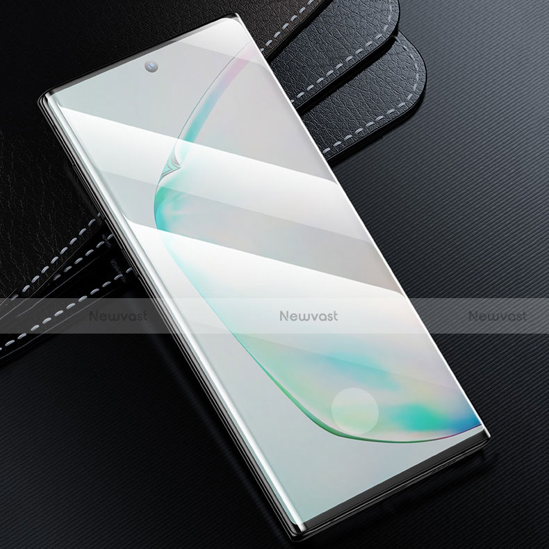 Ultra Clear Full Screen Protector Tempered Glass F02 for Samsung Galaxy Note 10 5G Black