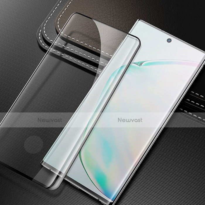 Ultra Clear Full Screen Protector Tempered Glass F02 for Samsung Galaxy Note 10 Black