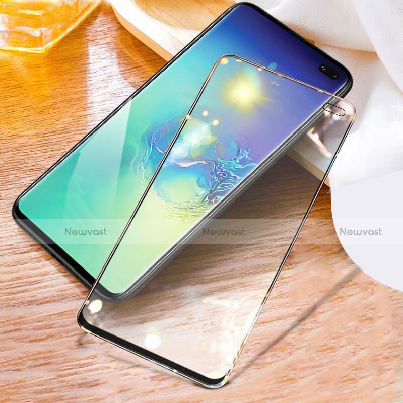 Ultra Clear Full Screen Protector Tempered Glass F02 for Samsung Galaxy S10 5G SM-G977B Black