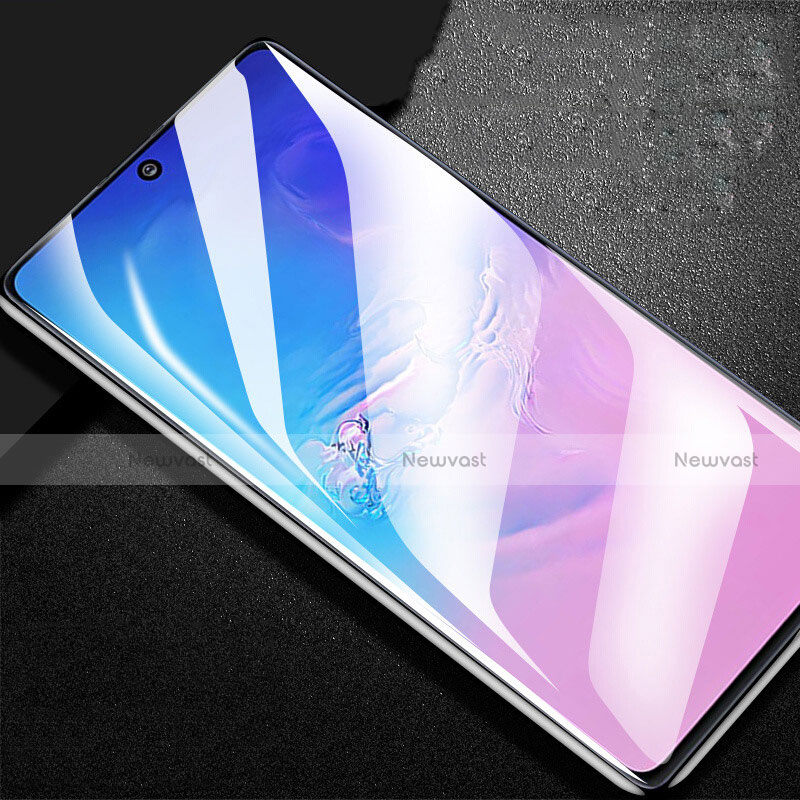 Ultra Clear Full Screen Protector Tempered Glass F02 for Samsung Galaxy S10 Lite Black