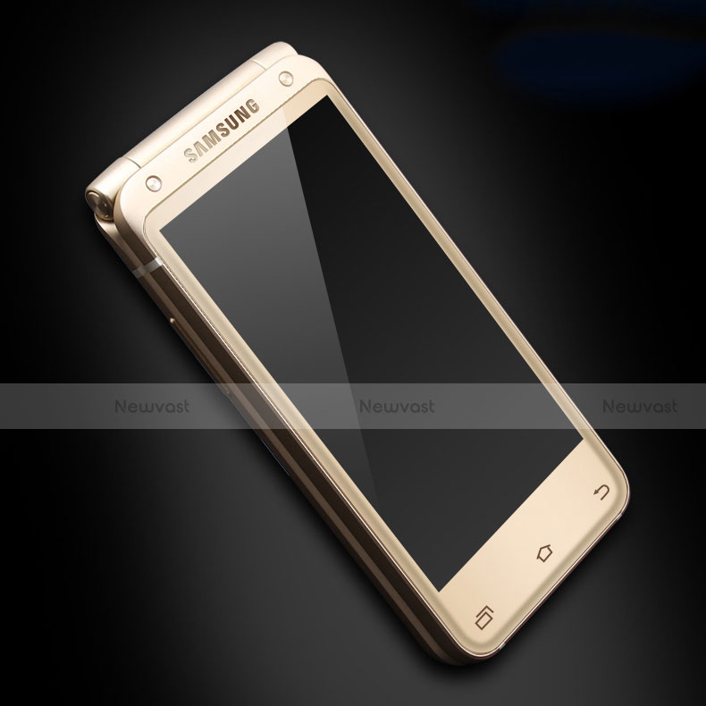 Ultra Clear Full Screen Protector Tempered Glass F02 for Samsung W(2017) Gold