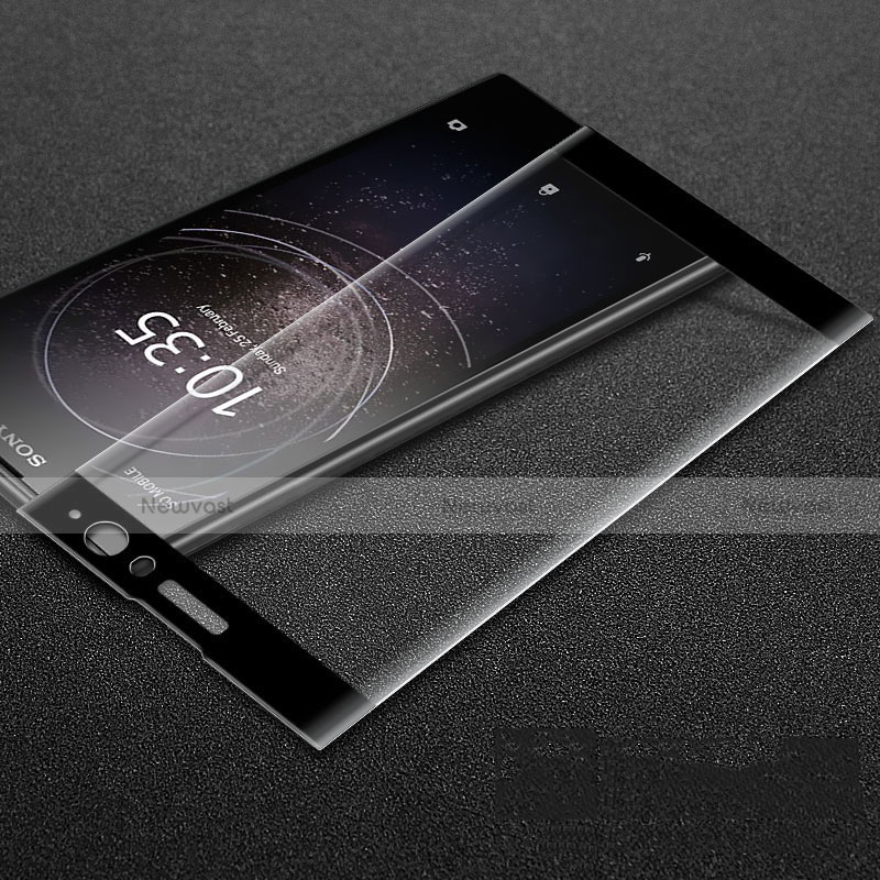 Ultra Clear Full Screen Protector Tempered Glass F02 for Sony Xperia XA2 Black