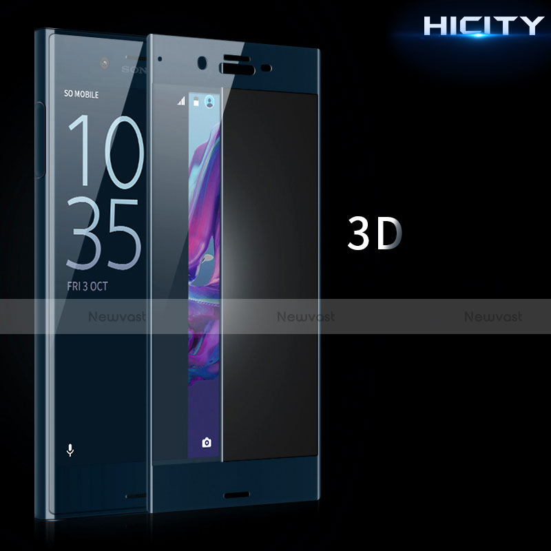 Ultra Clear Full Screen Protector Tempered Glass F02 for Sony Xperia XZs Blue