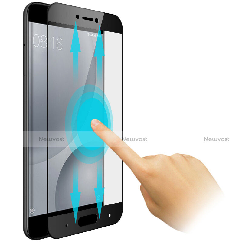 Ultra Clear Full Screen Protector Tempered Glass F02 for Xiaomi Mi 5C Black