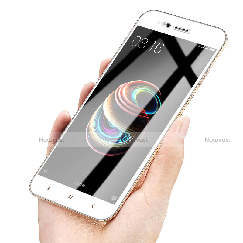 Ultra Clear Full Screen Protector Tempered Glass F02 for Xiaomi Mi 5X White