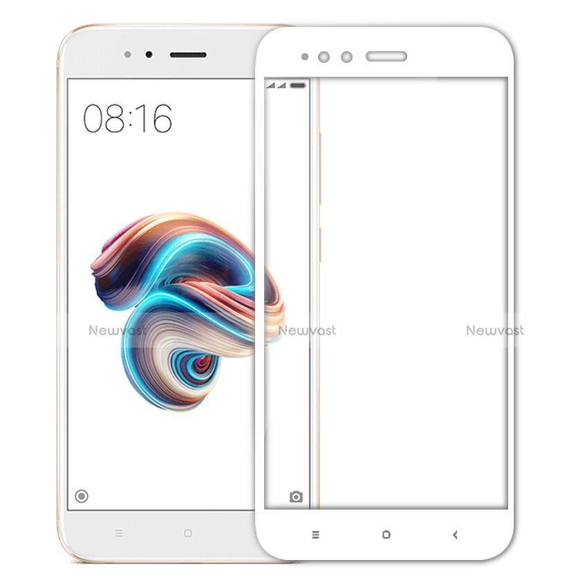 Ultra Clear Full Screen Protector Tempered Glass F02 for Xiaomi Mi A1 White