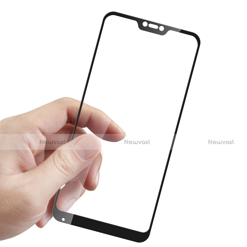 Ultra Clear Full Screen Protector Tempered Glass F02 for Xiaomi Mi A2 Lite Black