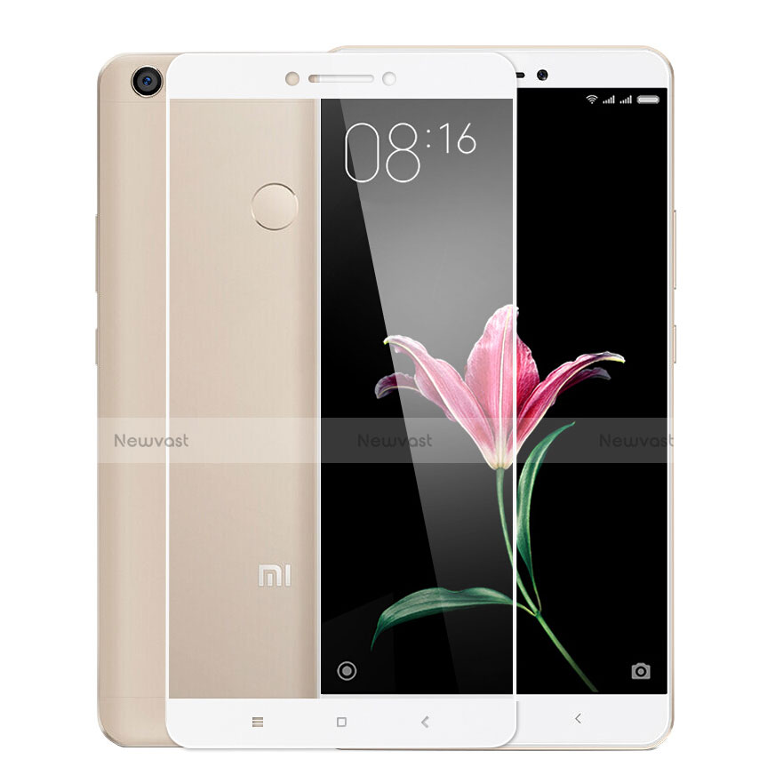 Ultra Clear Full Screen Protector Tempered Glass F02 for Xiaomi Mi Max White