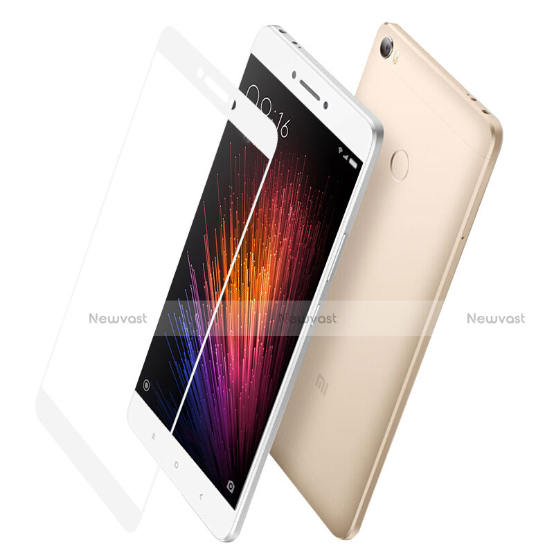 Ultra Clear Full Screen Protector Tempered Glass F02 for Xiaomi Mi Max White