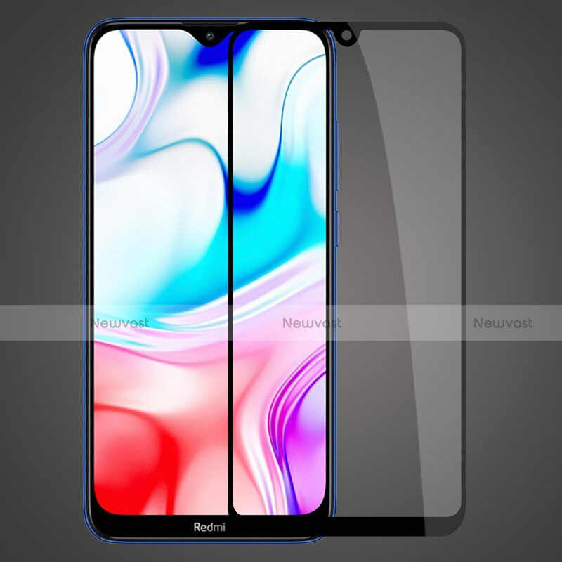 Ultra Clear Full Screen Protector Tempered Glass F02 for Xiaomi Redmi 8A Black
