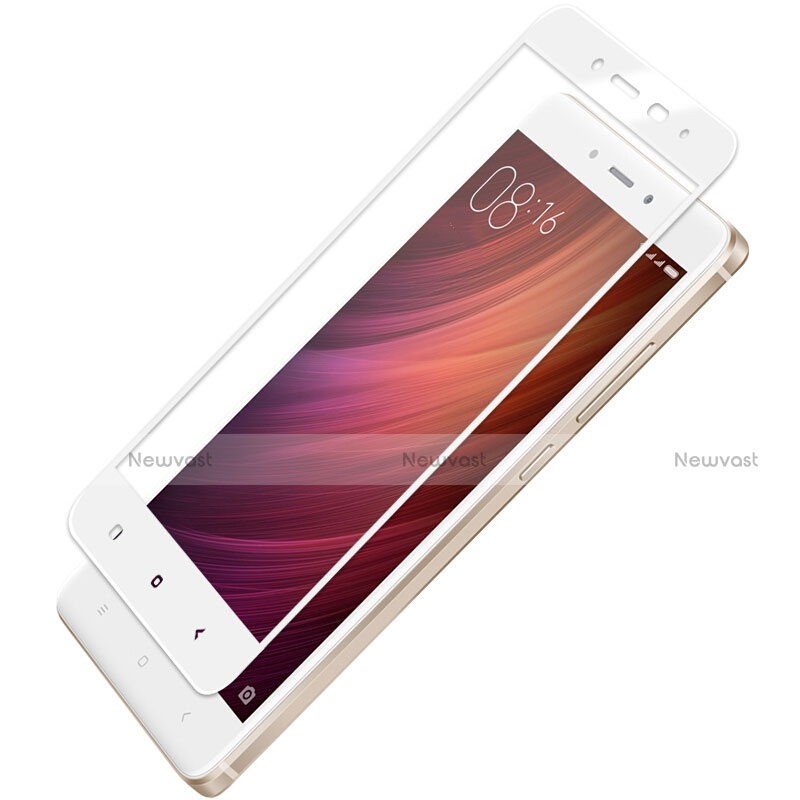 Ultra Clear Full Screen Protector Tempered Glass F02 for Xiaomi Redmi Note 4 White