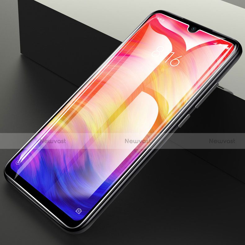 Ultra Clear Full Screen Protector Tempered Glass F02 for Xiaomi Redmi Note 7 Black